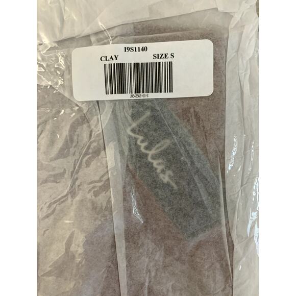 Lulu's Most Fab Brown Vegan Leather Button-Front Mini Skirt S NWT - Picture 7 of 8